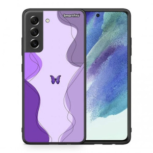 Purple Mariposa - Samsung Galaxy S21 Fe case