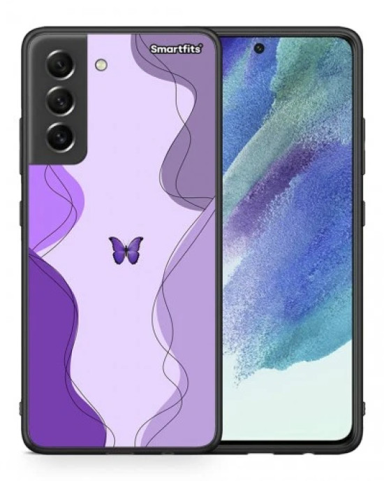 Purple Mariposa - Samsung Galaxy S21 Fe case
