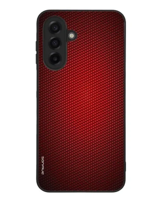 Θήκη Sonique Carbon Series για Samsung Galaxy A17 4G / Galaxy A17 5G Κόκκινο