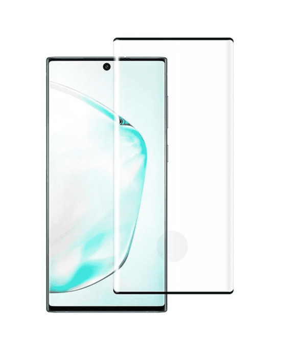 Fullscreen tempered glass No brand, For Samsung Galaxy Note 10 Plus, 3D, 0.3mm,, Μαύρο - 52557