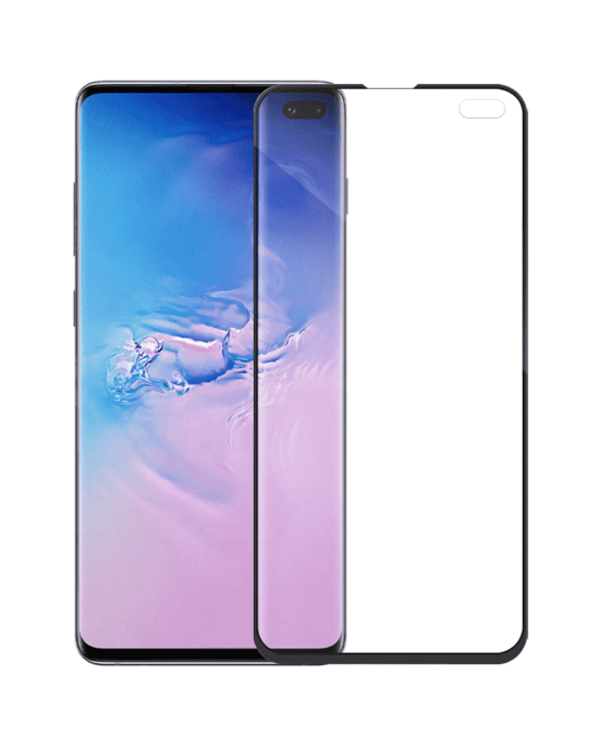 Screen protector Mocoson Polymer Nano Ceramic, Matte, Full 5D, για το Samsung Galaxy S10 Plus, 0.3mm, Μαυρο - 52627