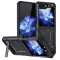 Techsuit - Hybrid Armor Kickstand - Samsung Galaxy Z Flip5 - Black