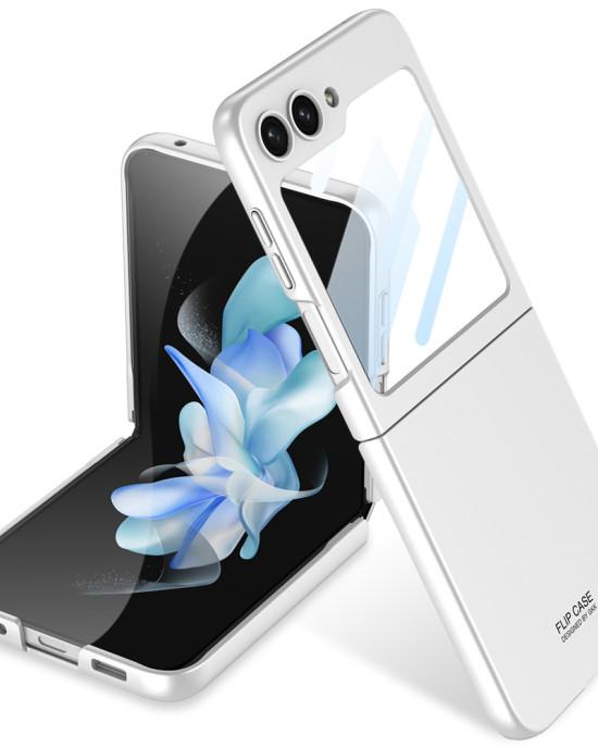 GKK - 360 Case - Samsung Galaxy Z Flip5 - Silver