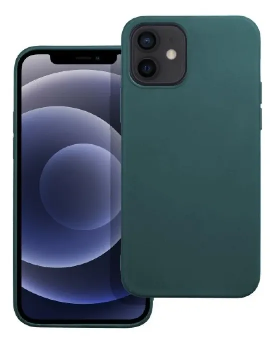Matt Case For Iphone 12 Dark Green