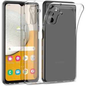 BACK CASE ULTRA SLIM 0,3 mm for SAMSUNG A14 5G / A14 4G transparent