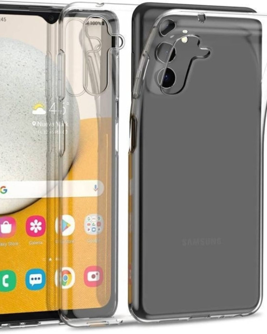 BACK CASE ULTRA SLIM 0,3 mm for SAMSUNG A14 5G / A14 4G transparent