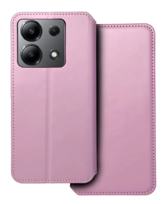 Dual Pocket Book Case For Xiaomi 13T / 13T Pro Light Pink