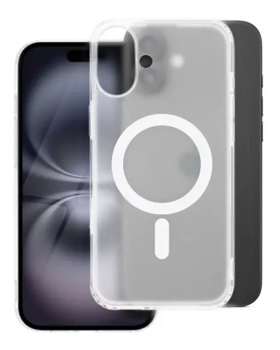 Frost Mag Cover Case Compatible With Magsafe For Iphone 11 Pro Max Frozen Transparent