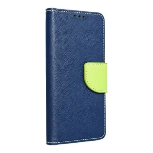 Fancy Book Case For Xiaomi Redmi Note 13 Pro 5G Navy / Lime