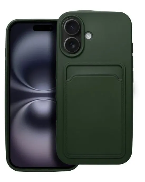 Θήκη καρτών για το iPhone 16 πράσινο