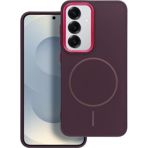 Frame Mag Cover Case Compatible With Magsafe For Samsung A52 5G / A52 Lte ( 4G ) / A52S 5G Purple