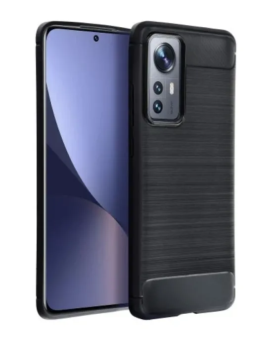 Carbon Case For Xiaomi Redmi 15C (173,16 X 81,07 X 8,2) Black