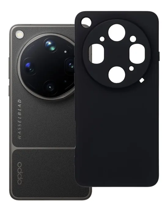 Case for Oppo Find X9 ULTRA Silicone black