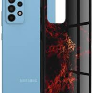 Techsuit - Glaze Series - Samsung Galaxy A24 - Red Nebula
