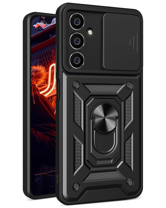 Techsuit - CamShield Series - Samsung Galaxy S23 FE - Black