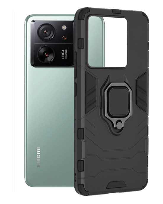 Techsuit - Silicone Shield - Xiaomi 13T / 13T Pro - Black