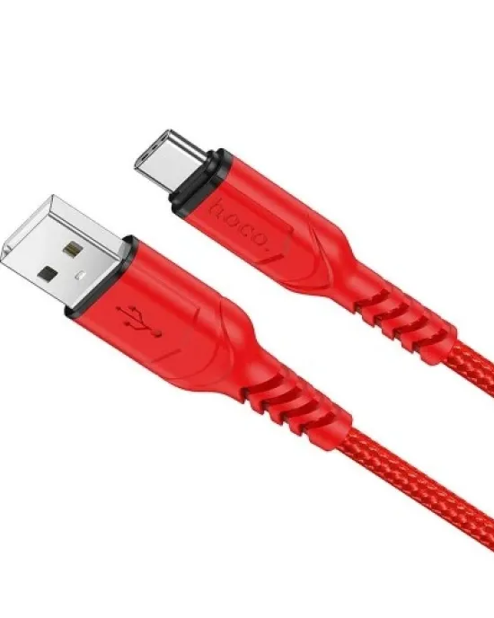 Cable Usb A To Usb C Hoco Qc 3A 1 M X59 Red