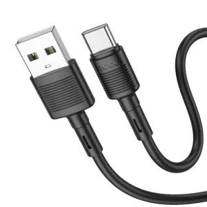 Cable Usb A To Usb C Hoco 3A 1 M X83 Black