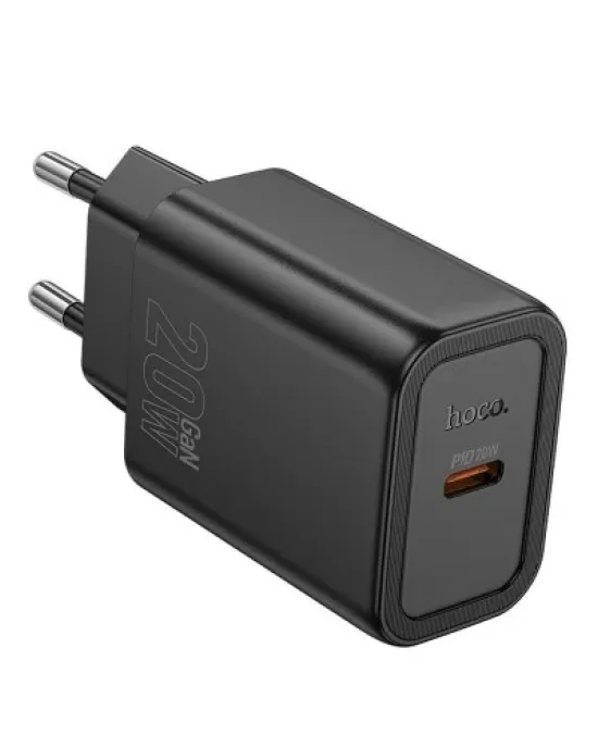 Phone Charger Hoco Usb C Qc Pd 20W N60 Black