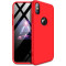 GKK 360 Full Cover Hole Κόκκινο (iPhone XS Max)