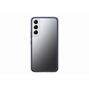 Original Samsung Back Cover Πλαστικό Navy / Διάφανο (Galaxy S22 5G) 