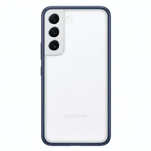Original Samsung Back Cover Πλαστικό Navy / Διάφανο (Galaxy S22 5G) 