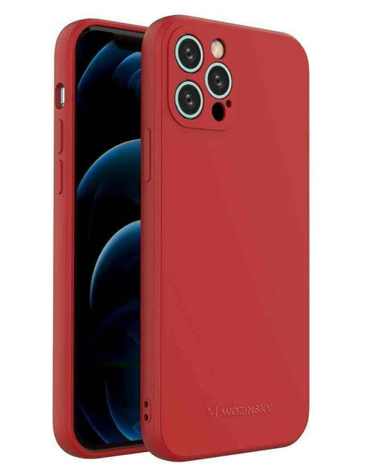 Wozinsky Color Back Cover Σιλικόνης Κόκκινο (iPhone 13 Pro)