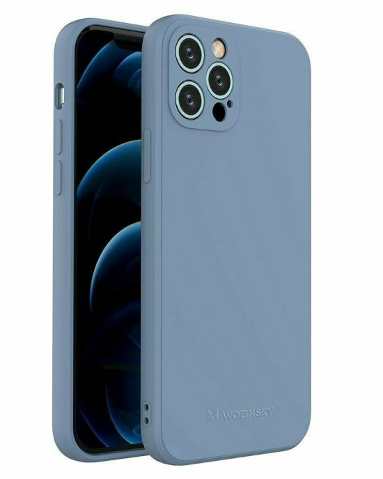 Wozinsky Color Back Cover Σιλικόνης Μπλε (iPhone 13 Pro Max)