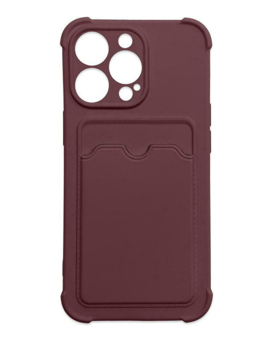 Hurtel Armor Air Bag Back Cover Συνθετική Ανθεκτική Rashberry (iPhone 13)