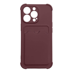 Card Armor Case cover for iPhone XS / iPhone X card wallet Air Bag armored housing raspberry