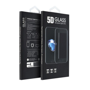 5D Full Glue Tempered Glass - for Samsung Galaxy A22 5G black