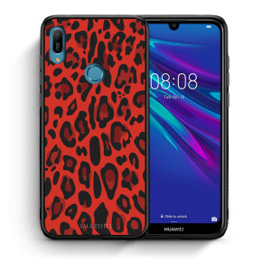 Animal Red Leopard - Huawei Y6 2019 case