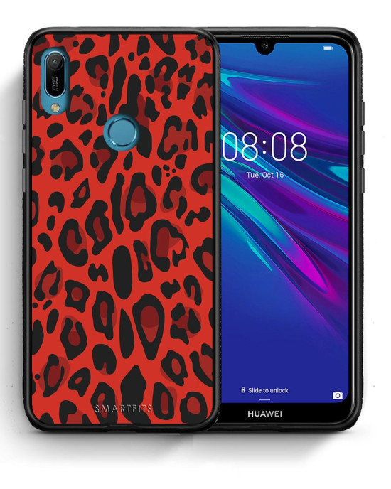 Animal Red Leopard - Huawei Y6 2019 case