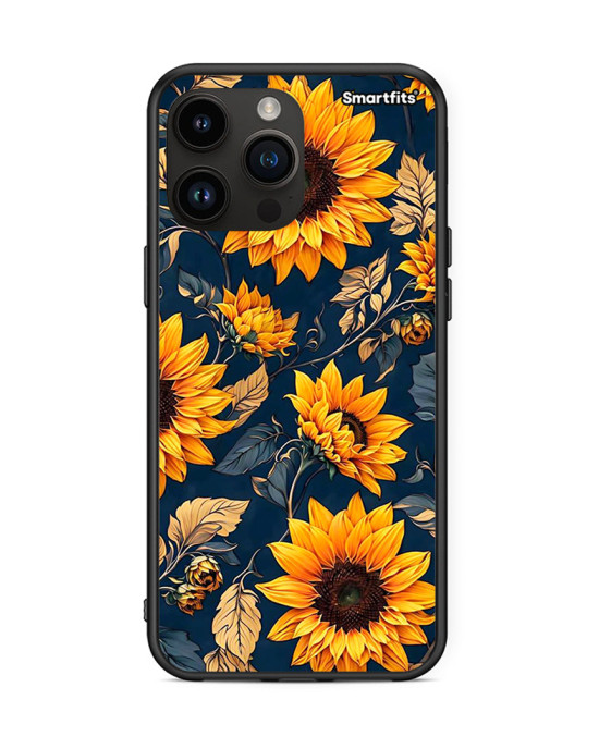 Autumn Sunflowers - iPhone 15 Pro max case